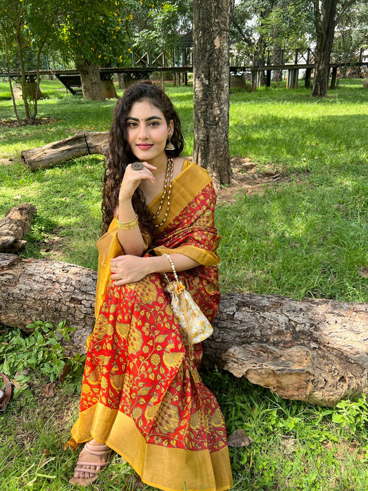 Embracing Elegance: Tussar Silk Sarees for Plus-Size Women