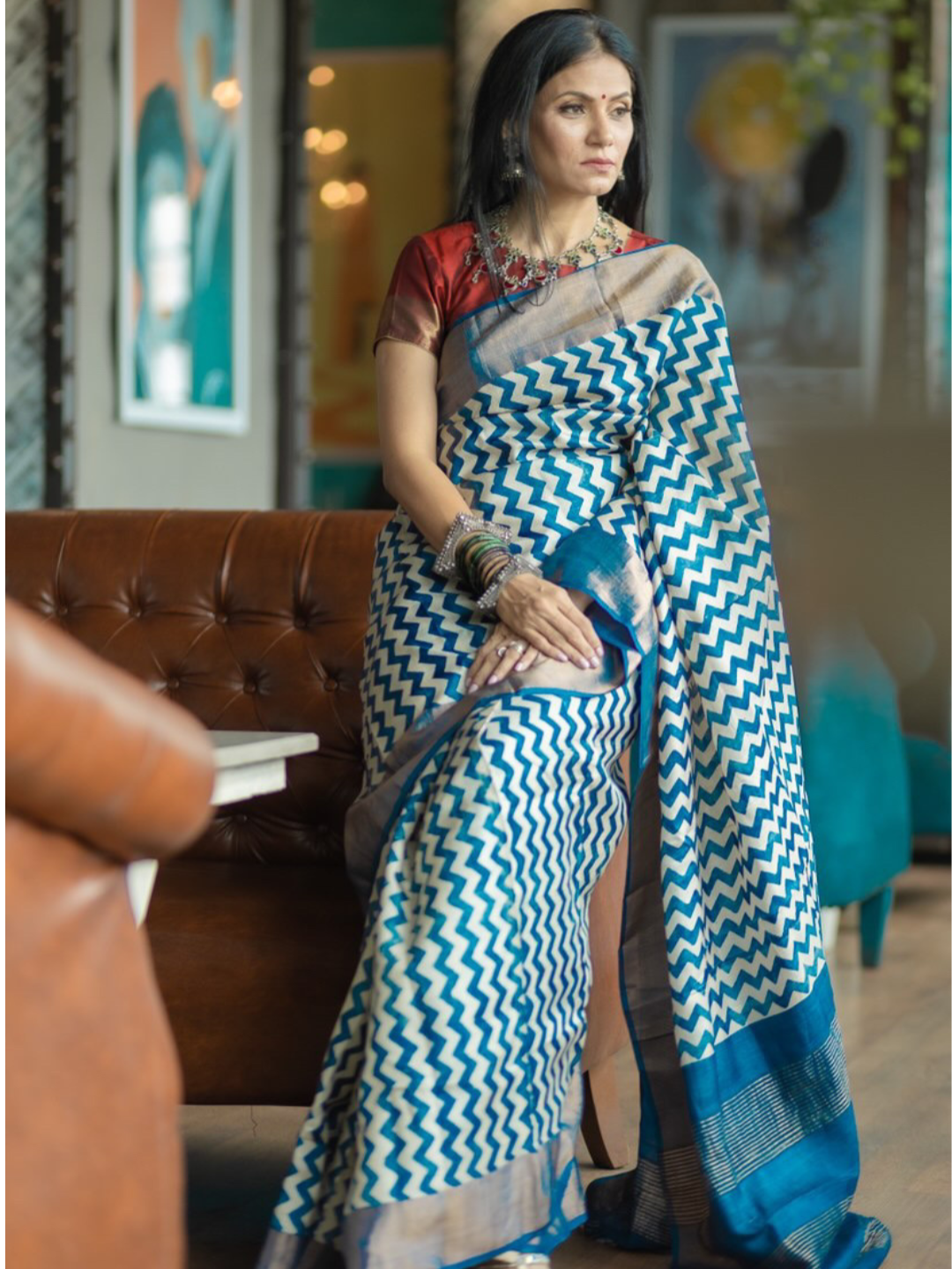 The Timeless Elegance of Tussar Silk Sarees: A Guide to Care and Maintenance