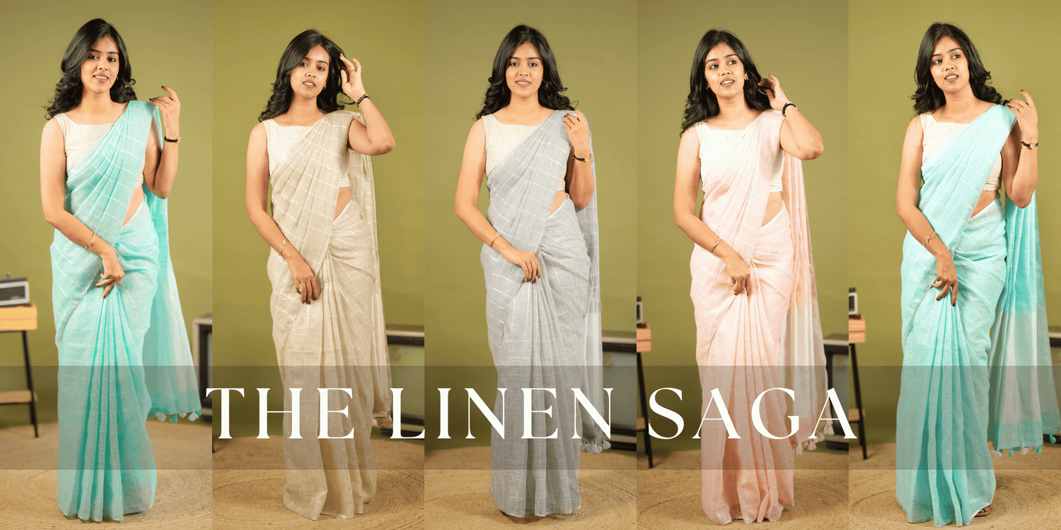 Linen Sarees