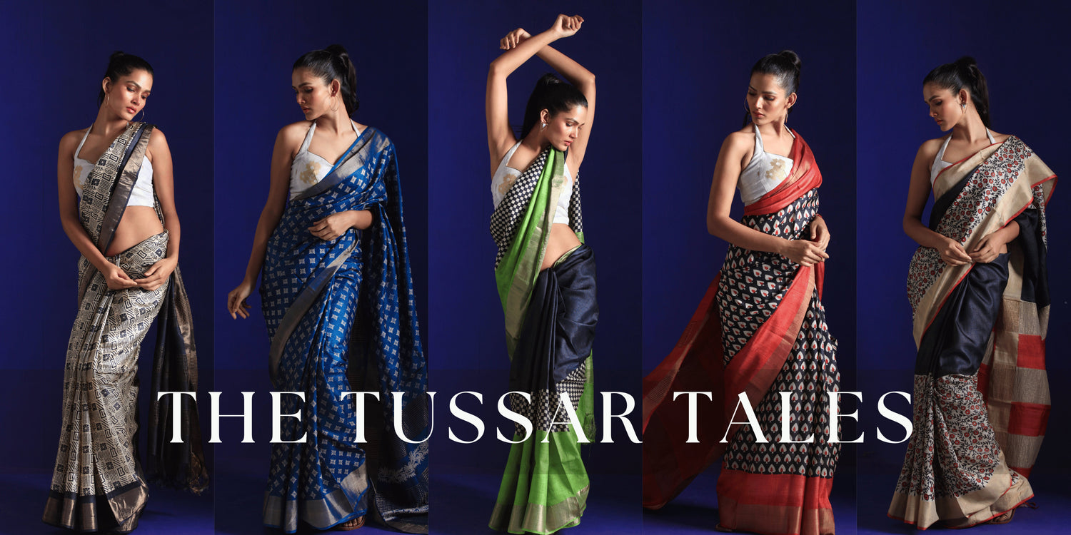 Tussar Silk Sarees